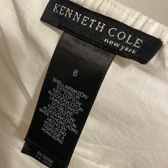 Kenneth Cole Dress Cotton Midi HALTER DRESS Women’s Sz 6 Dress - Picture 2 of 14
